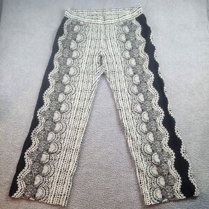 Lilly Pulitzer NWT Bal Harbour Palazzo Pants Coconut Pineapple Princess XL